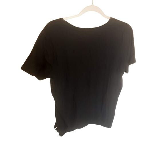 Carhartt Relaxed Fit Black V-Neck Tee Womens XL - Picture 2 of 4